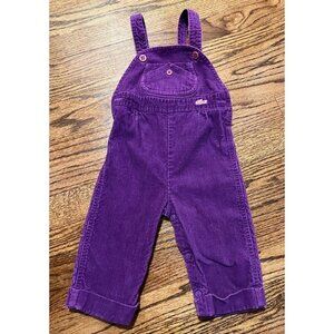 Lacoste | Vintage Purple Overalls Sz 12 Months